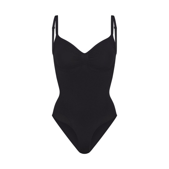 SKIMS Seamless Sculpt Brief Bodysuit Black Onyx NEW - Picture 2 of 10